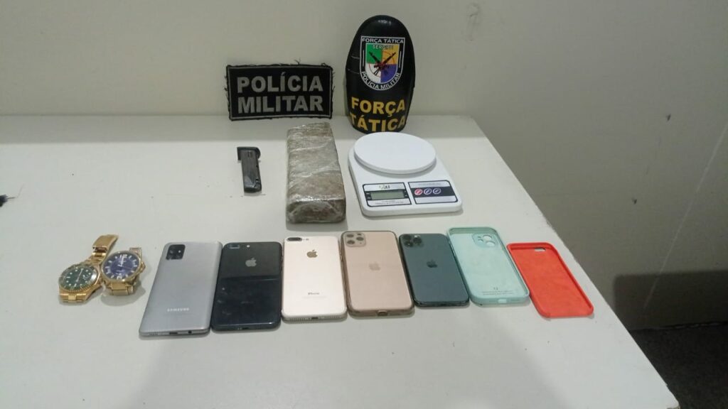 Roubo de celulares, Aparelhos apreendidos pela Polícia