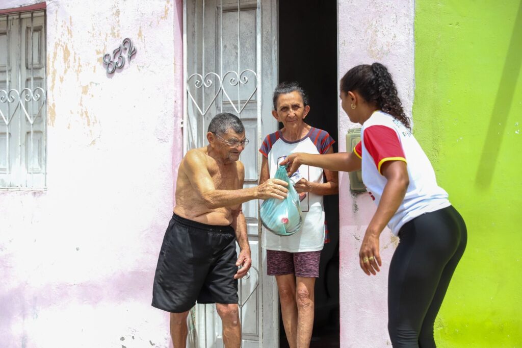 Entrega de peixes