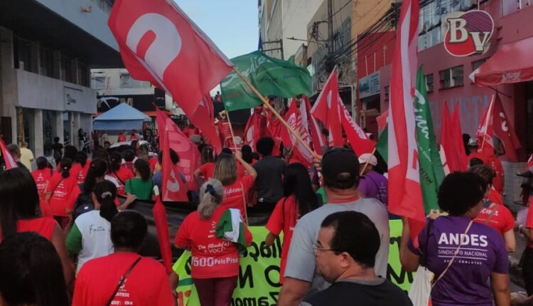 professores em greve