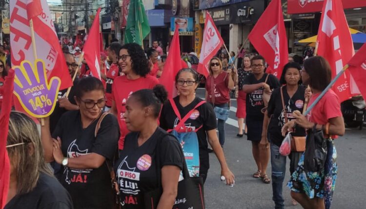 professores em greve