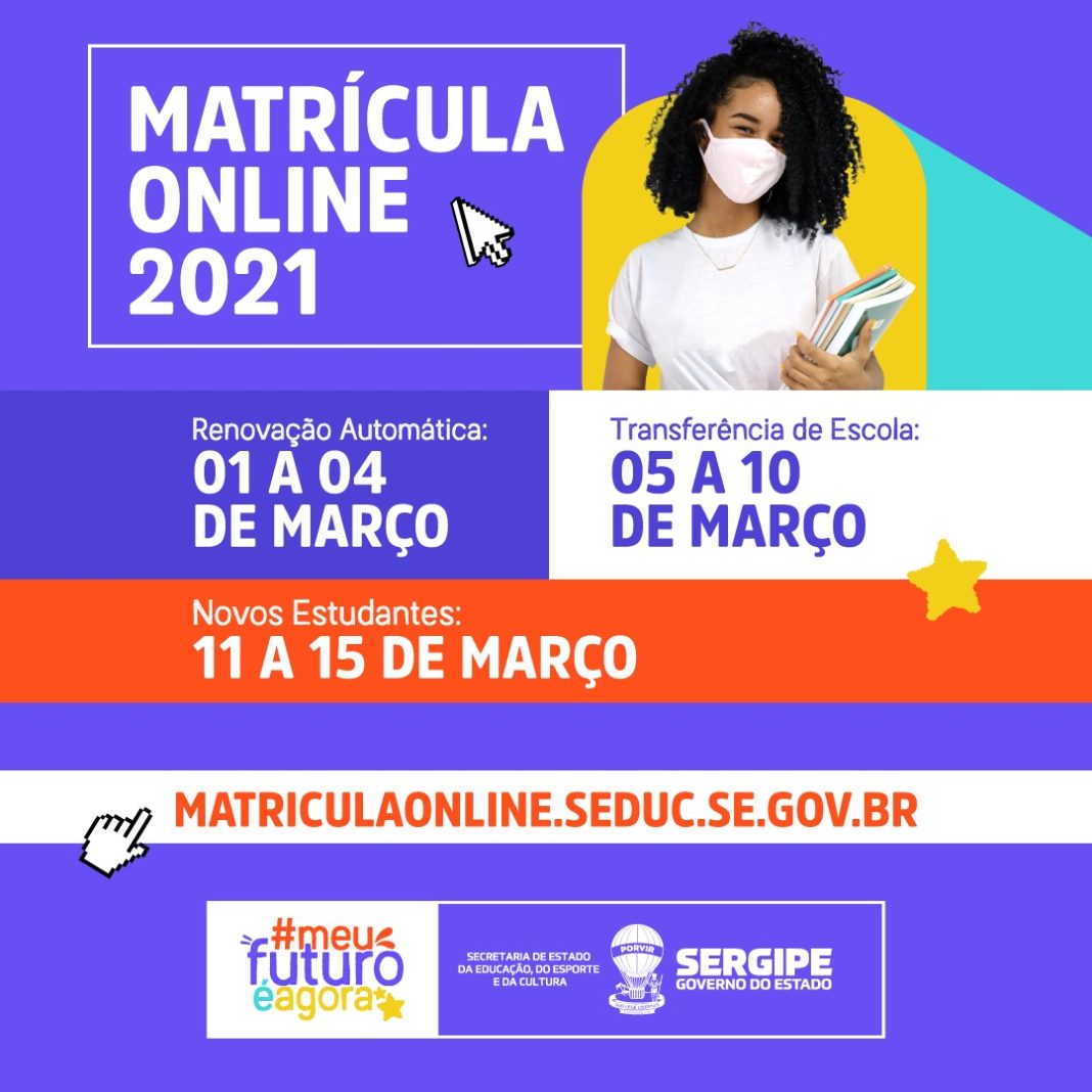 Matrícula Online Da Rede Estadual De Ensino Ocorrerá No Período De 1º A 15 De Março Isto é Aracaju 9580