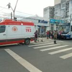 Samu Homem e atropelado por Ônibus em Aracaju