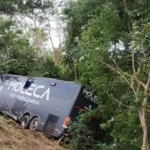 Ônibus da banda Moleca sem vergonha