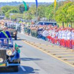 Lula e Janja no Rolls Royce presidencial