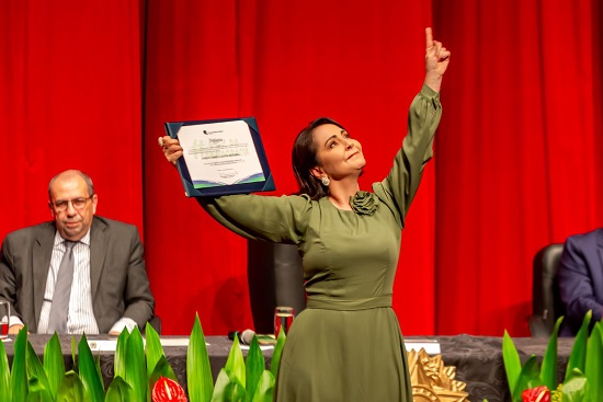 Diplomação de Emília Corrêa