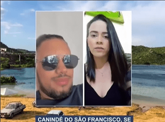 Casal morre Rio São Francisco