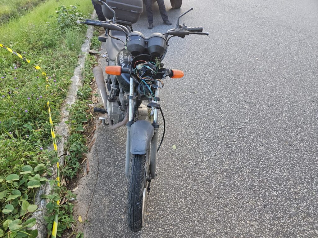 acidente de moto SE-090