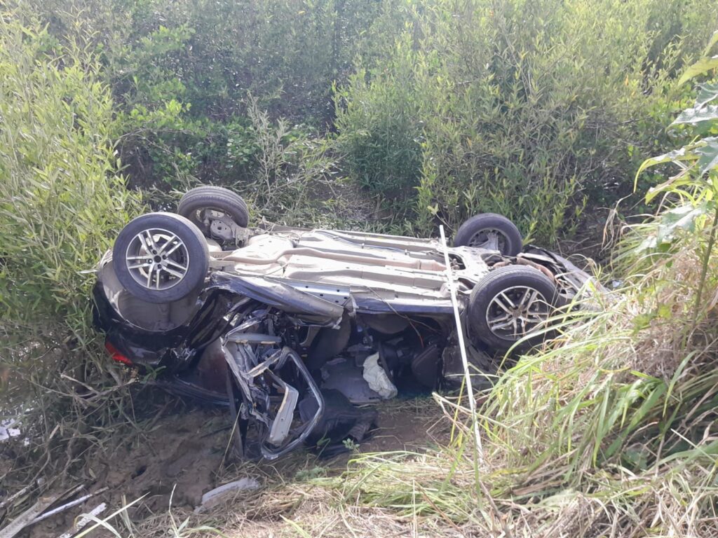 Acidente na SE-245 em Laranjeiras