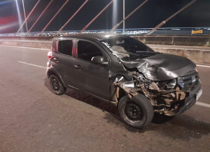 acidente na Ponte João Alves