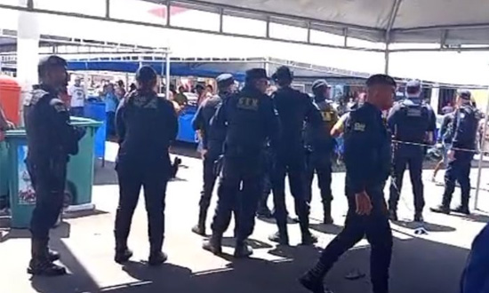 Briga ambulantes Feira Livre Centro Aracaju