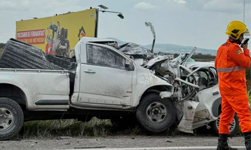 acidente na BR-235 em Itabaiana