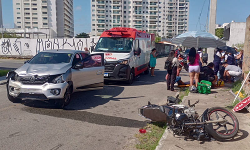 colisão bairro Jardins