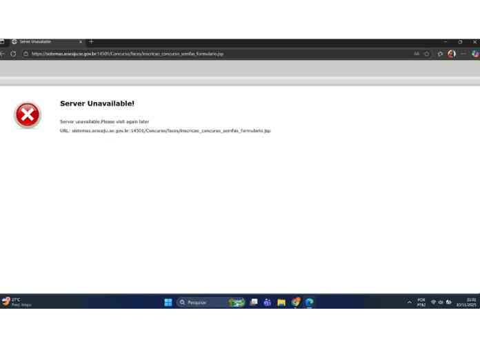 PSS SEMFAS falhas sistema