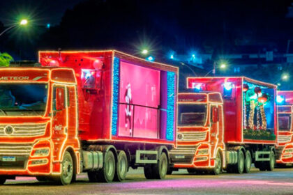 Caravana de Natal da Coca-Cola em Aracaju