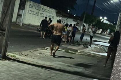 homem baleado no José Conrado de Araújo