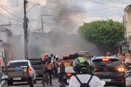 incêndio em veículo em Aracaju