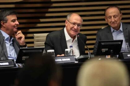 Geraldo Alckmin durante evento na Fiesp
