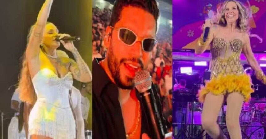 Maysa Reis, Devinho Novaes e Márcia Freire se apresentam no Carnaval em Aracaju