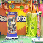 Exposição do bloco Rasgadinho no Shopping Jardins em Aracaju