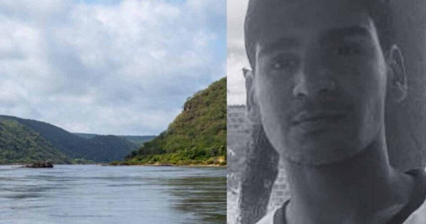 Jovem afogado no Rio São Francisco em Canindé de São Francisco, Sergipe