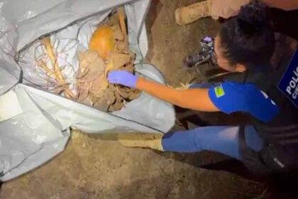 Cisterna na zona rural de Estância onde ossada humana foi encontrada