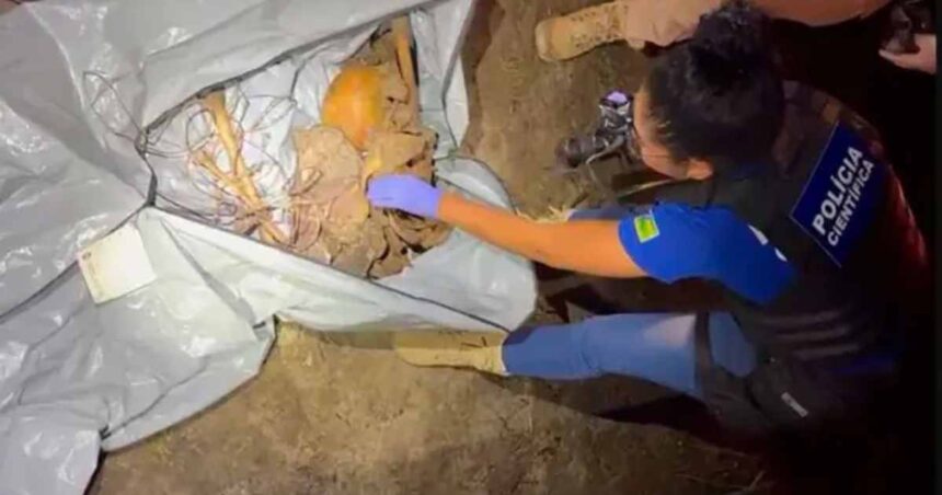 Cisterna na zona rural de Estância onde ossada humana foi encontrada