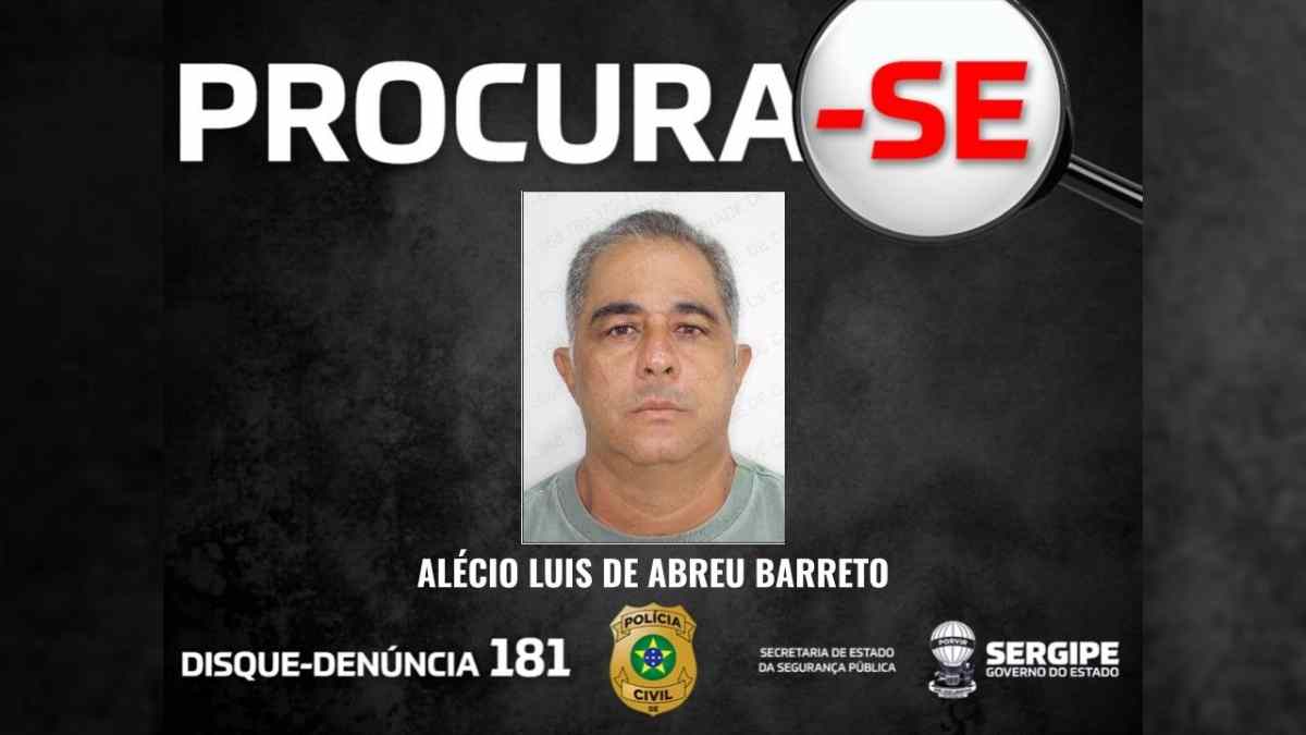 Investigado por agressão contra mulher em Estância procurado pela Polícia Civil