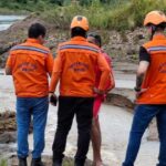 Equipe da Defesa Civil atua em rodovia após chuvas intensas em Sergipe