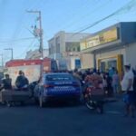 Situação foi controlada após chegada da Polícia Militar e do Samu. (Foto: Redes Sociais/Reprodução)