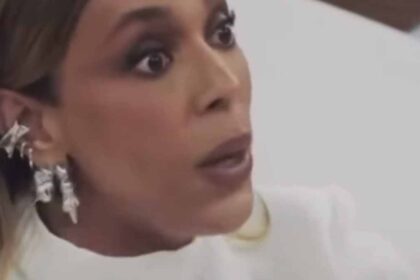 Deputada federal Erika Hilton durante debate sobre identidade de gênero e direitos humanos.