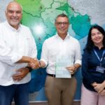 Governador Fábio Mitidieri e diretores da Energisa discutem investimento de R$ 427 milhões em infraestrutura em Sergipe.