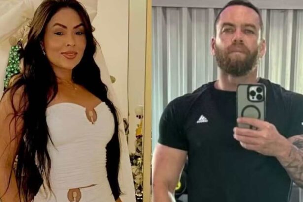 Foto de Flávia Barros dos Santos e Tiago Sóstenes Miranda de Matos, identificados no caso de feminicídio em hotel na Atalaia, Aracaju.