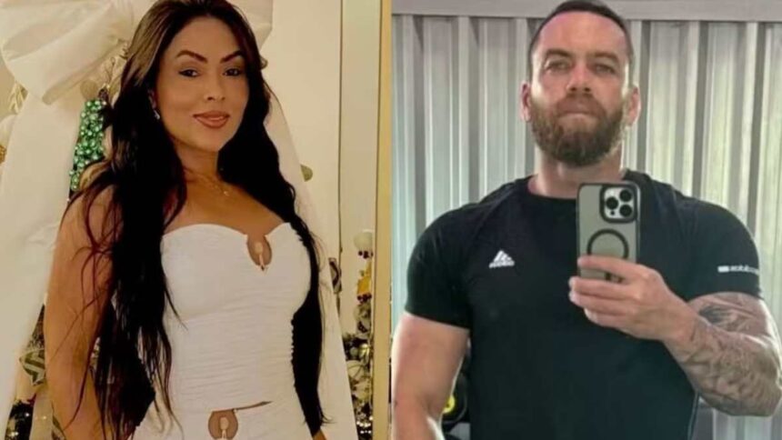 Foto de Flávia Barros dos Santos e Tiago Sóstenes Miranda de Matos, identificados no caso de feminicídio em hotel na Atalaia, Aracaju.