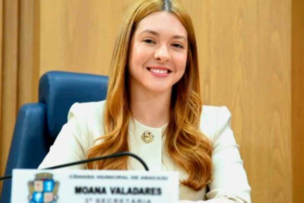 Foto da vereadora Moana Valadares