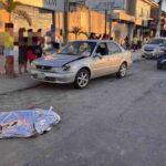 local de acidente na rodovia SE-065 em São Cristóvão.