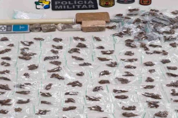 Militares do BPRp apreendem mais de 170 papelotes de maconha no Bairro Lamarão, Aracaju