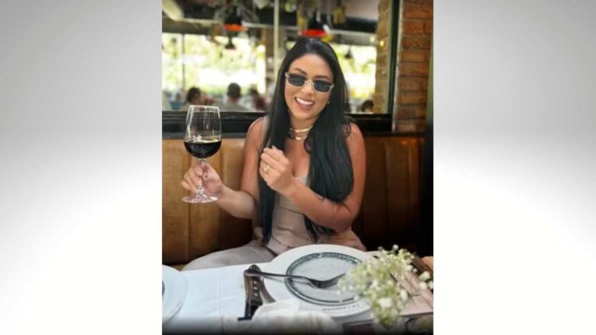 Foto de Flávia Barros, empresária baiana morta em Aracaju em março de 2026.
