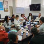 Representantes do governo e entidades culturais em reunião na Funcap em Aracaju.