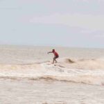 Etapa do Verão Sergipe 2026 com competição de surf na Praia do Abaís em Estância