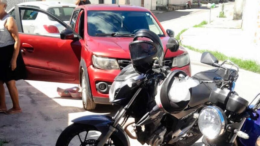 área de crime no bairro Cidade Nova em Aracaju.