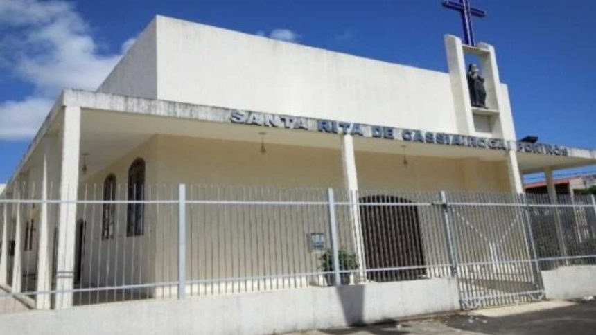 Fachada da Paróquia Santa Rita de Cássia ou comunicado oficial emitido pela igreja católica em Aracaju.