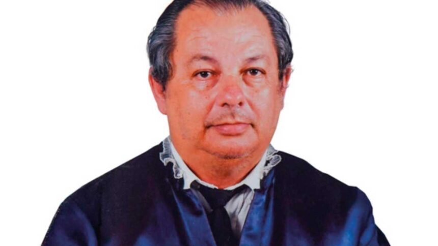 Foto do conselheiro aposentado Alberto Silveira Leite, que morreu aos 85 anos em Aracaju.