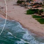 Vista aérea da Orlinha da Coroa do Meio em Aracaju, ponto de diálogo entre MPF, SPU e Prefeitura para regularização.