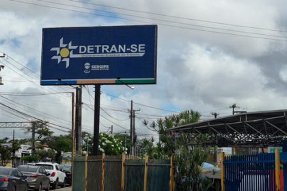 Fachada do Detran