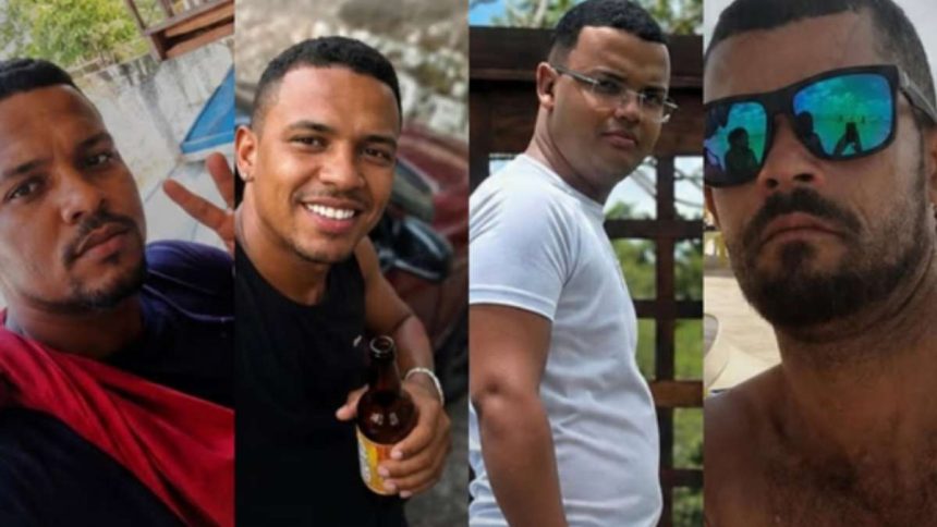 Foto das vitimas do acidente