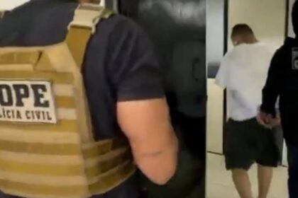 Viaturas e policiais do COPE da Polícia Civil de Sergipe em operação