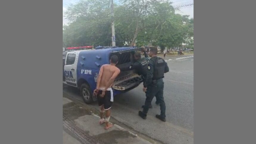 Material entorpecente apreendido durante ação da Polícia Militar de Sergipe.