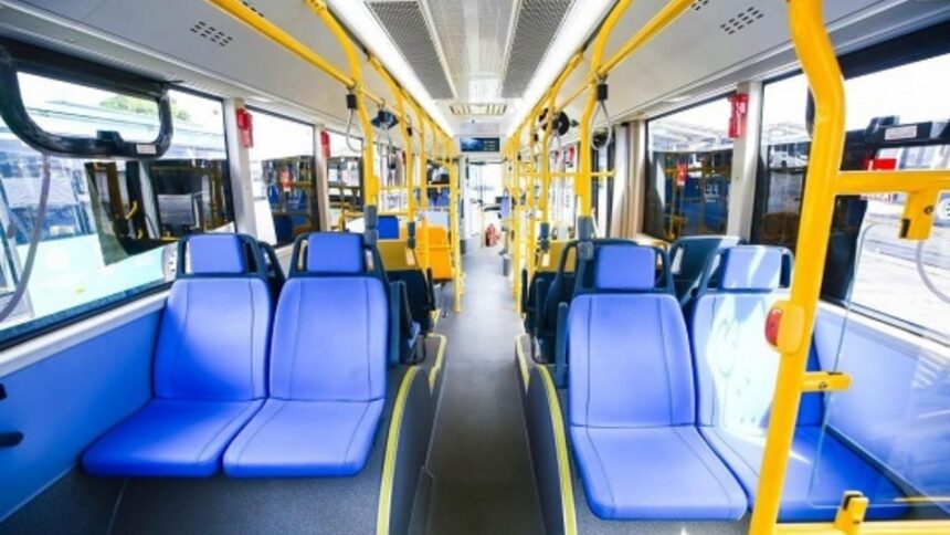 Foto interna de ônibus