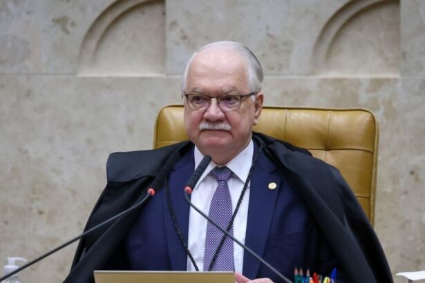 Edson Fachin, presidente do Supremo Tribunal Federal.
