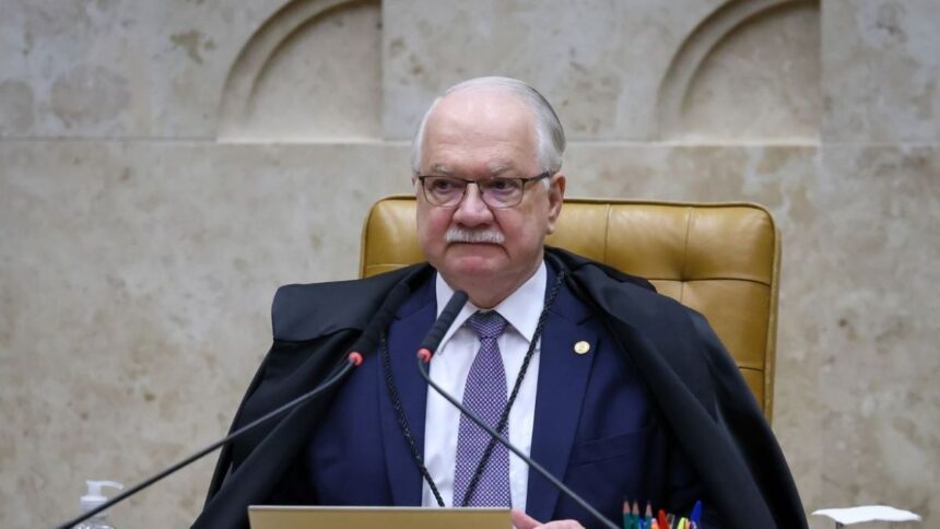 Edson Fachin, presidente do Supremo Tribunal Federal.